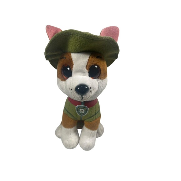 TY Beanie Boos Paw Patrol Tracker 7" Stuffed Plush Dog Nickelodeon - Picture 2 of 11
